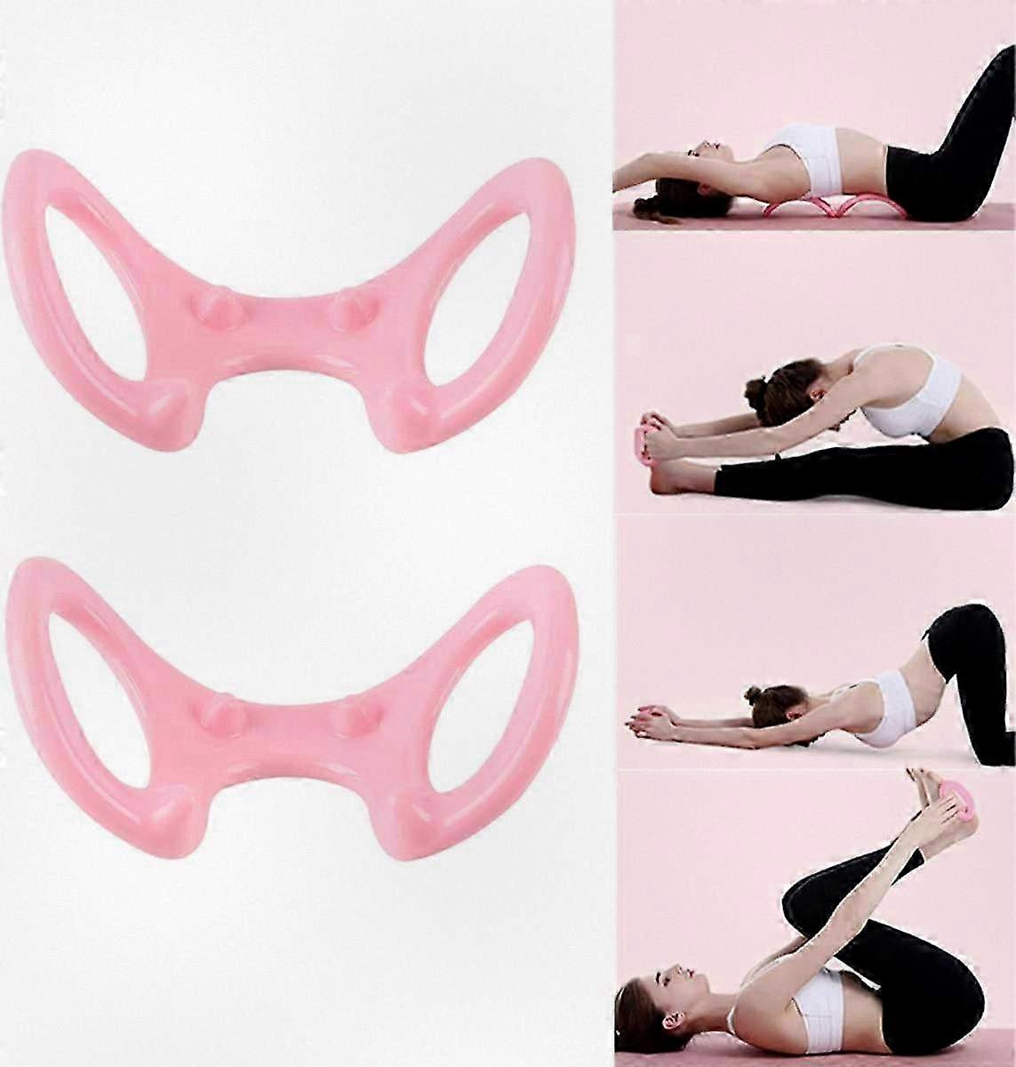 2 Sets of Exercise Ring, Workout Pilates Circle for Toning Legs, Core, and Neck