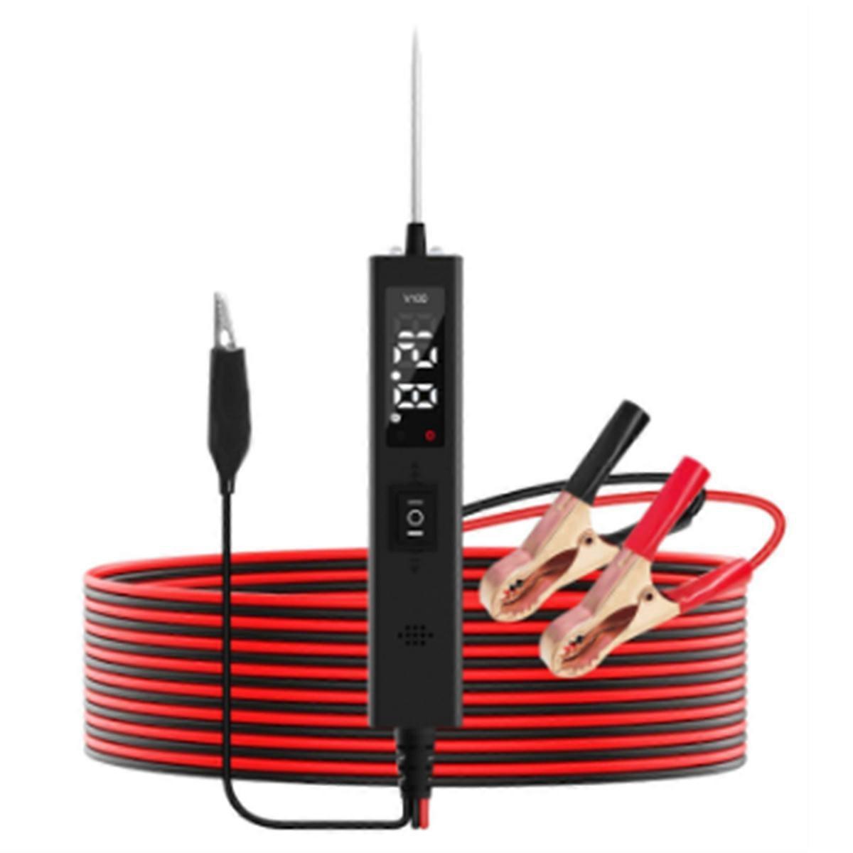 Car Circuit Tester V100 Probe Tester 12V 24V Car Voltage Tool Continuity Test Component Activation