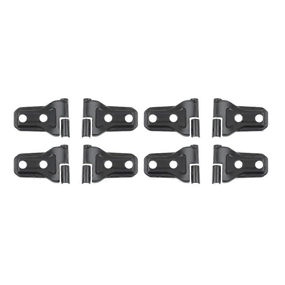 8pcs Matt Door Hinge Protector Cover Trim Set 18+ Front Left Rear Right for Jeep for Gladiator - for Wrangler 2018- JMG061622