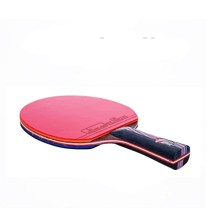 TribalSensation Carbon Table Tennis Racket With Heavy Tip Light Handle red s long handle