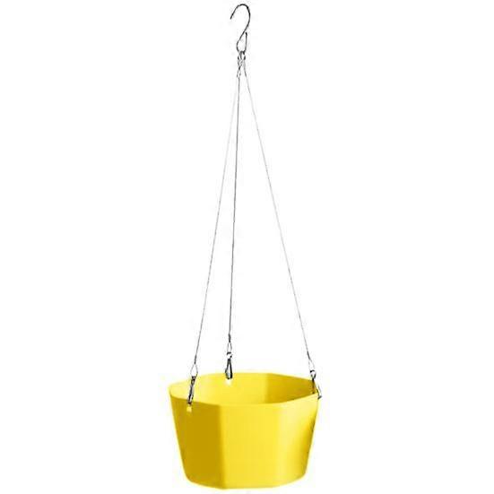 Convenient Flower Pot Easy Installation Plastic Hanging Anti-deform Breathable Nursery Planter for Home