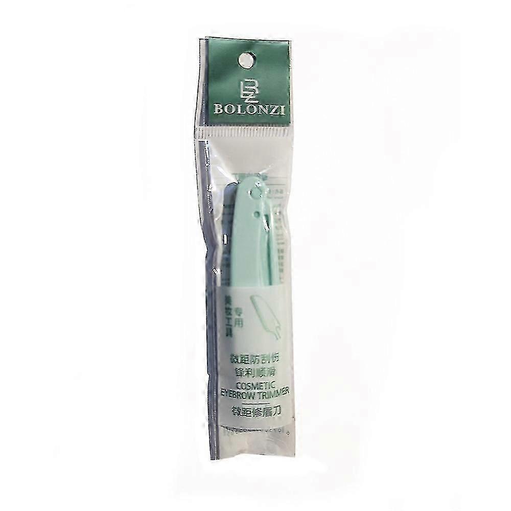 3pcs Safety Folding Eyebrow Knife Sets Eyebrow Scratch Replaceable Blade Foldable Stainless