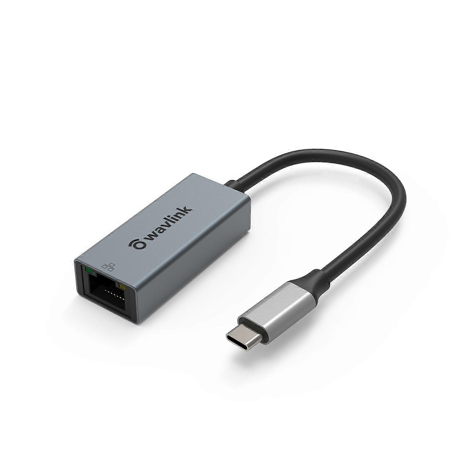 WAVLINK NWU329GC Adaptor Gigabit Ethernet pentru convertor de cablu de rețea de tip C la RJ45 LAN