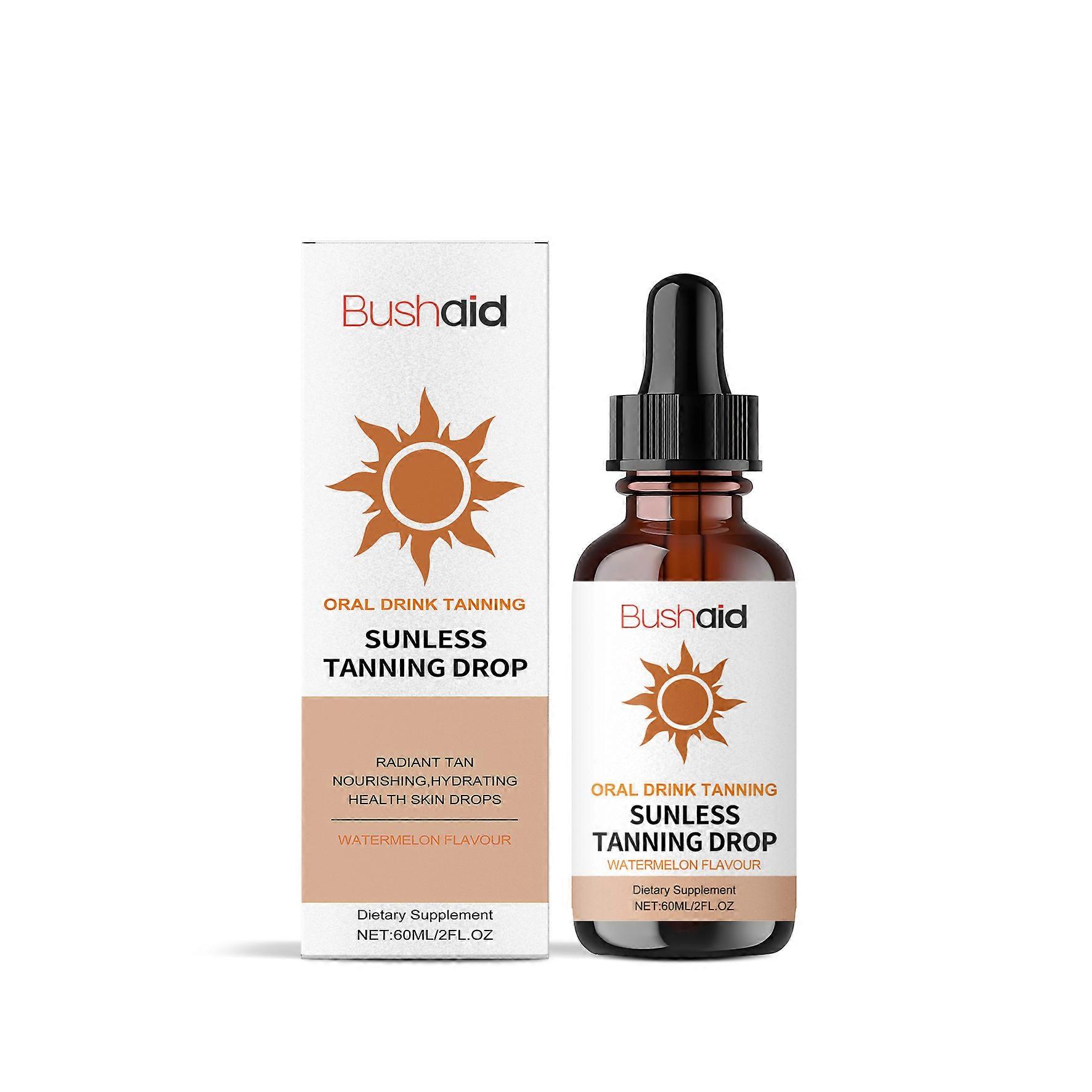 Solfri solbaderdråber (indløb) kropsbehandling