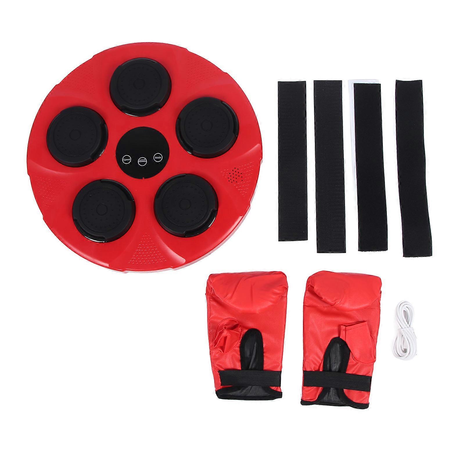 Electronic Music Boxing Wall Mounted 9 Modes Flash Effect Punching Pad Musical Boxing Machine