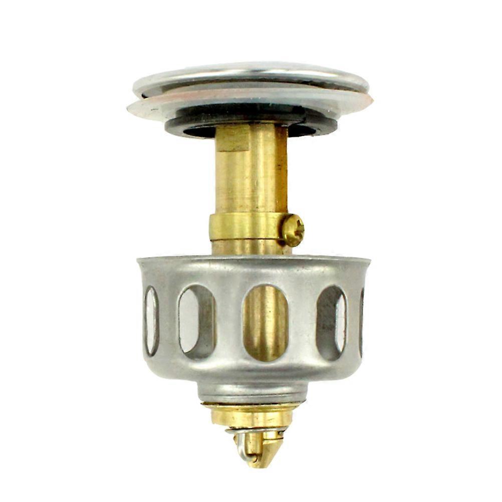 Universal Wash Basin Bounce Drain Filter Kitchen Bathroom Strainer Sink Drain Stopper