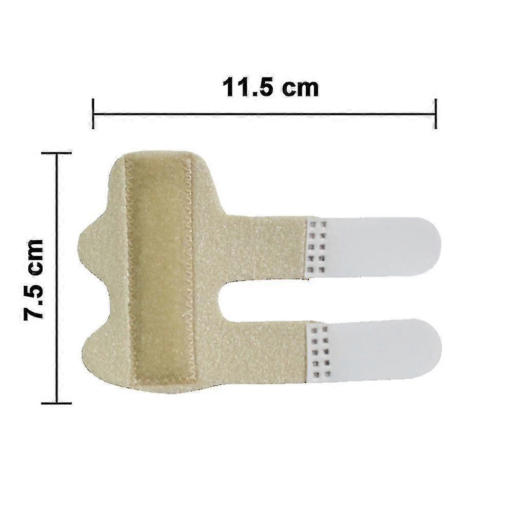 2 قطع جبيرة الإصبع ، جبيرة إصبع المفاجئة للأصابع المكسورة ، حماية الإصبع لآلام التهاب المفاصل ، الإصابات الرياضية حماية الإصبع سرير الإصبع