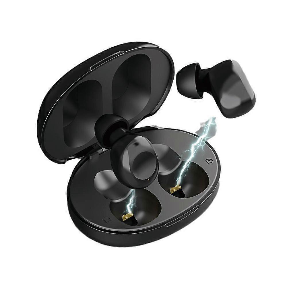 Sound Amplifier , Suitable for Mild to Moderately Severe Hearing Loss (Black, For Dual Ear)