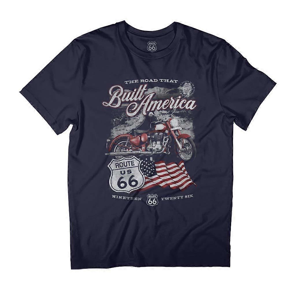 Route 66 Road That Built America Men's T-Shirt