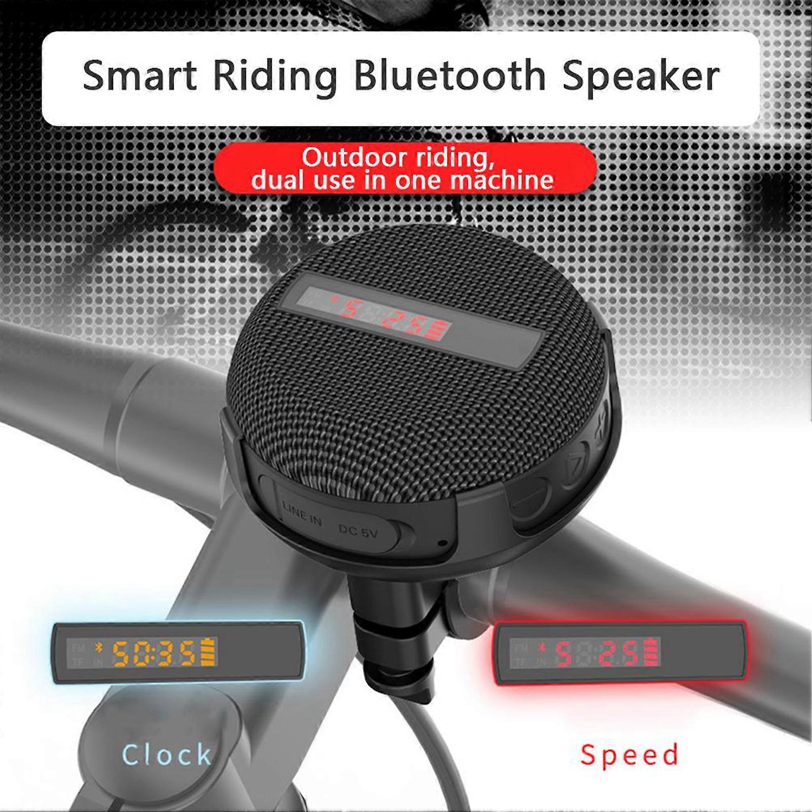 Wireless Bluetooth Speaker for Cycling Portable Bluetooth Speaker with Sound Bluetooth 5.3 IP65 Water Resistant Small Speaker