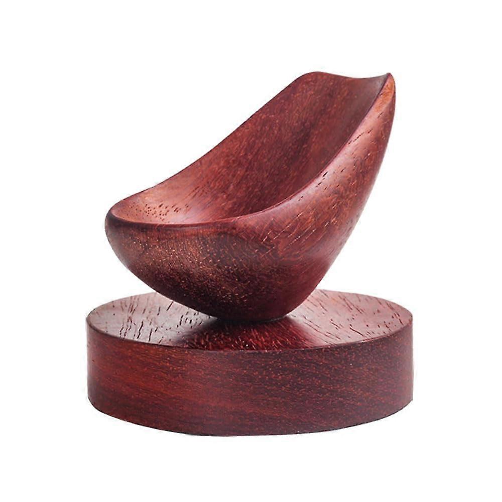 Soporte de pipa para fumar de palisandro Herramienta de soporte de estante de madera