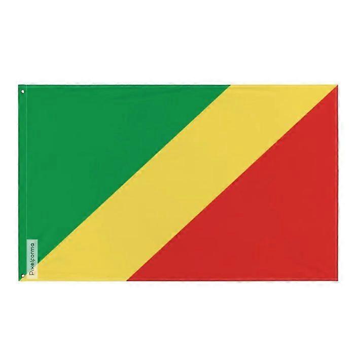 Flag Republic of Congo – 64 x 96 cm – Polyester – Iron eyelets – Durable