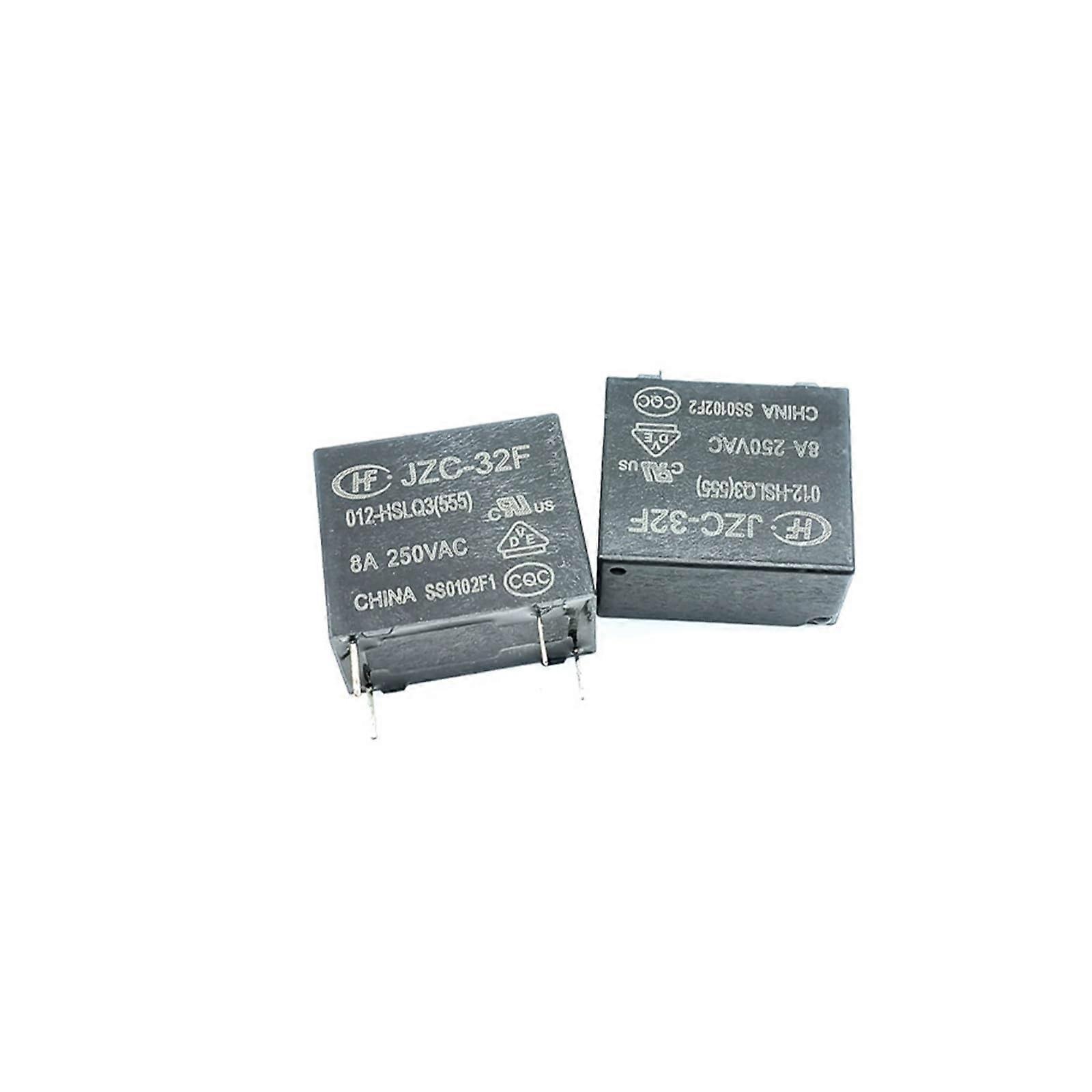 Relay JZC-32F-005-HS3 Normally Open Relay Set 10A Load JZC-32F-012-HS3 12V Coil Specifications