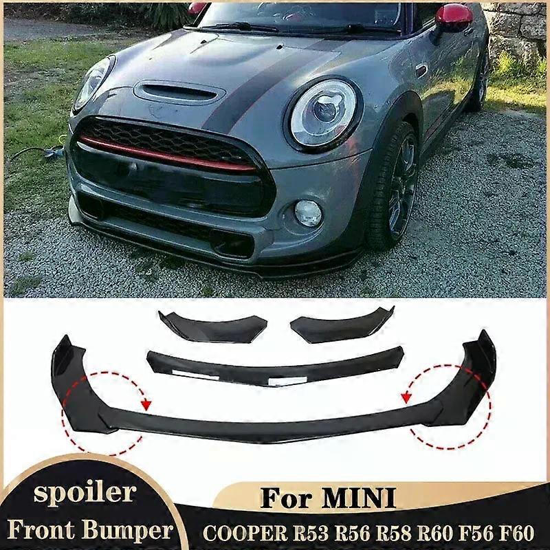 Front Bumper Lip Spoiler Suitable for MINI COOPER R53 R56 R58 R60 F56 ...