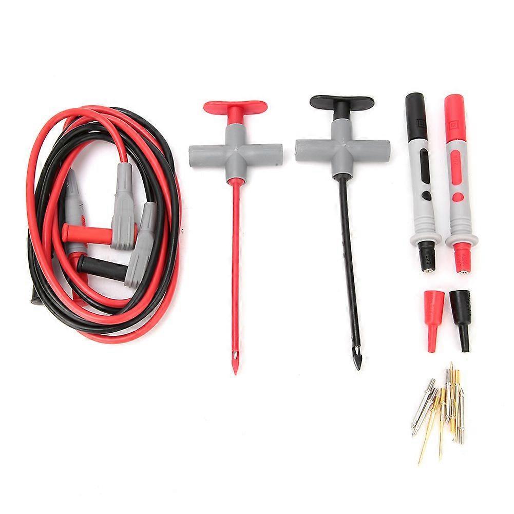 P1200B Multifunction Multimeter Puncture Probe Test Lead Kit 4mm Banana Plug Probe