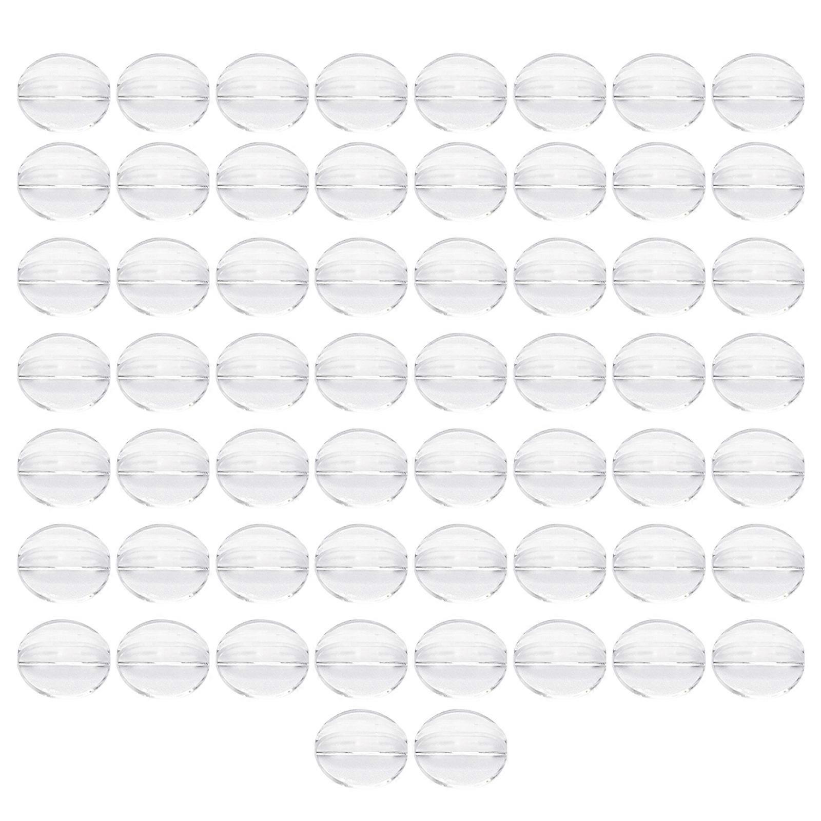 Acrylic Round Drink Card Stand Round Party Essential Round Drink Markers Blank Stands for Displaying Cards and Photos