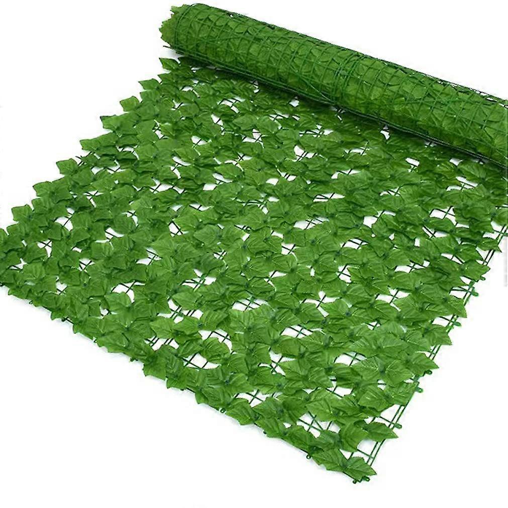 Artificial Ivy Hedge Privacy Screen Simulation Green Luo Net Protection Barn Board
