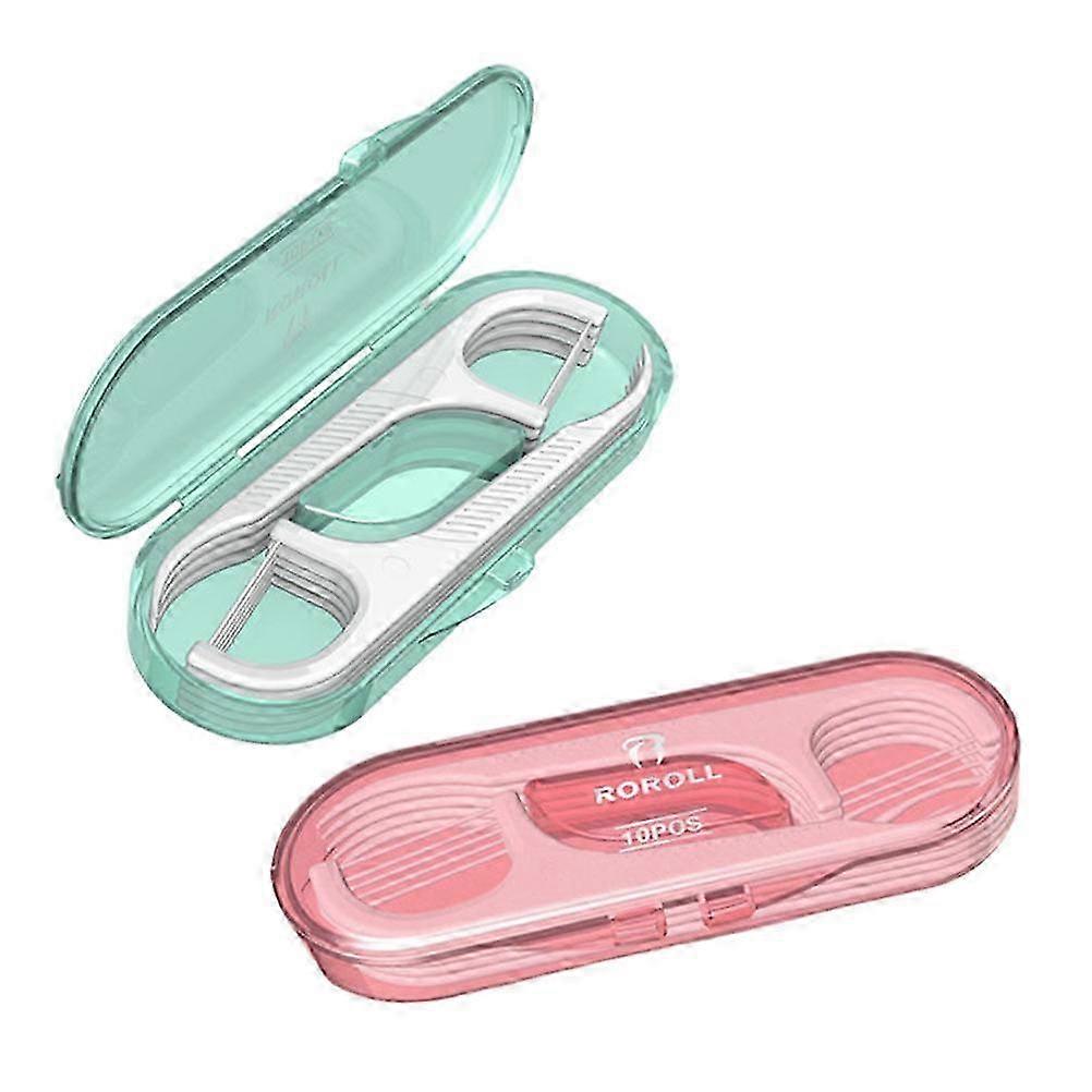 20 Pcs Household Cleaning Tools Teeth Floss Picks Flossing Teeth Floss Threader Interdental Toothbru