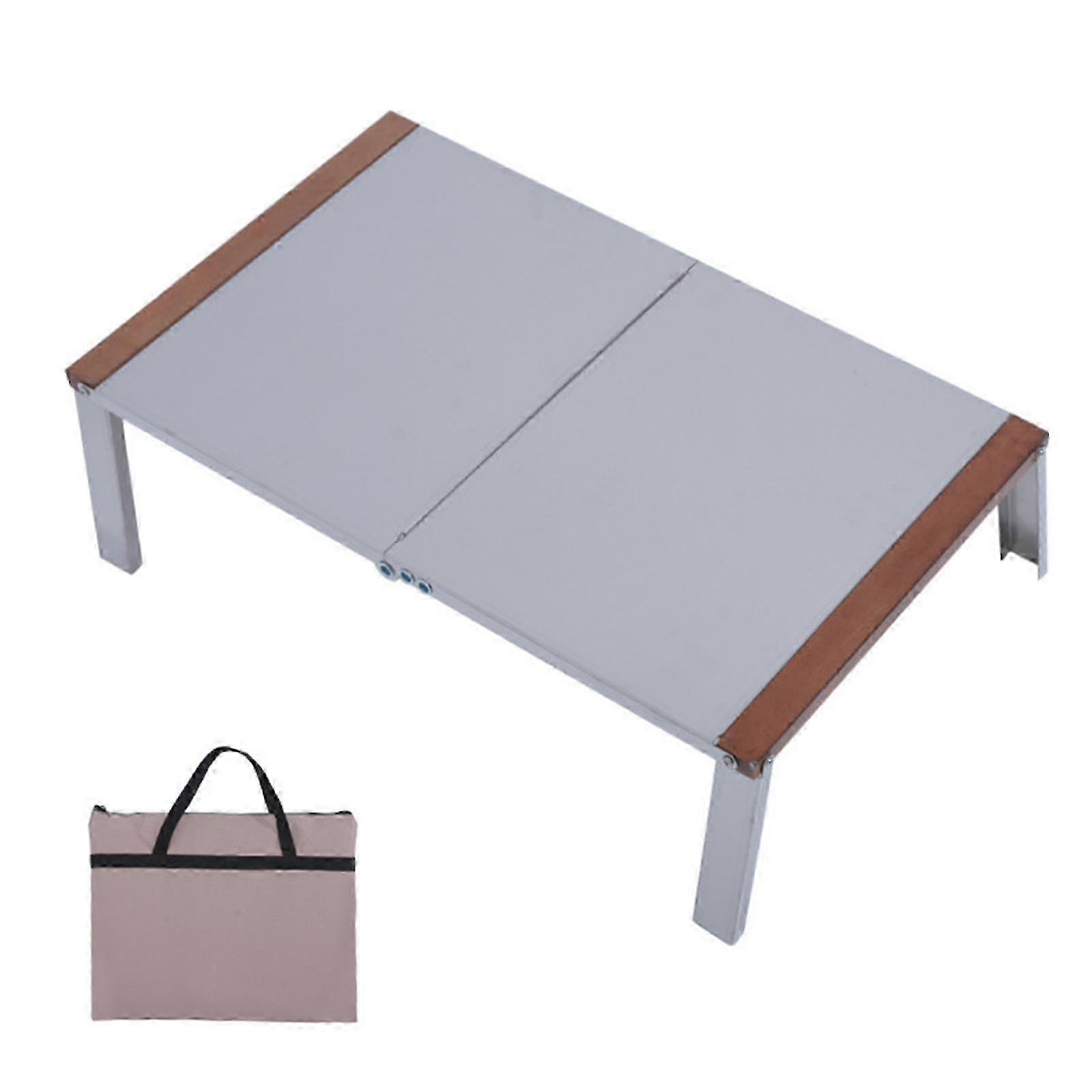 2025 Portable Folding Camping Table Adjustable Desk for Hiking Picnic Backyard