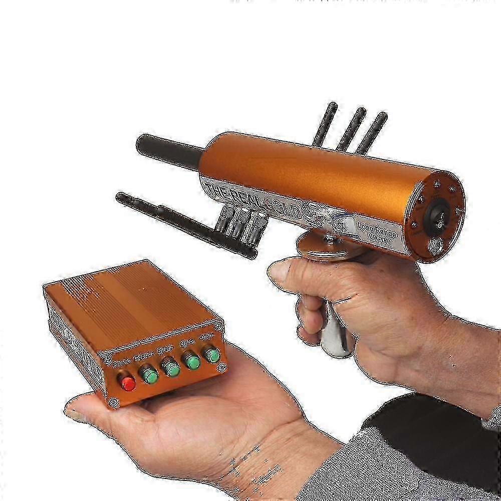 The Real Aks Long Range Professional Metal Detector 6 Antennas Underground Gold Detector Search Range 800m Depth 14m