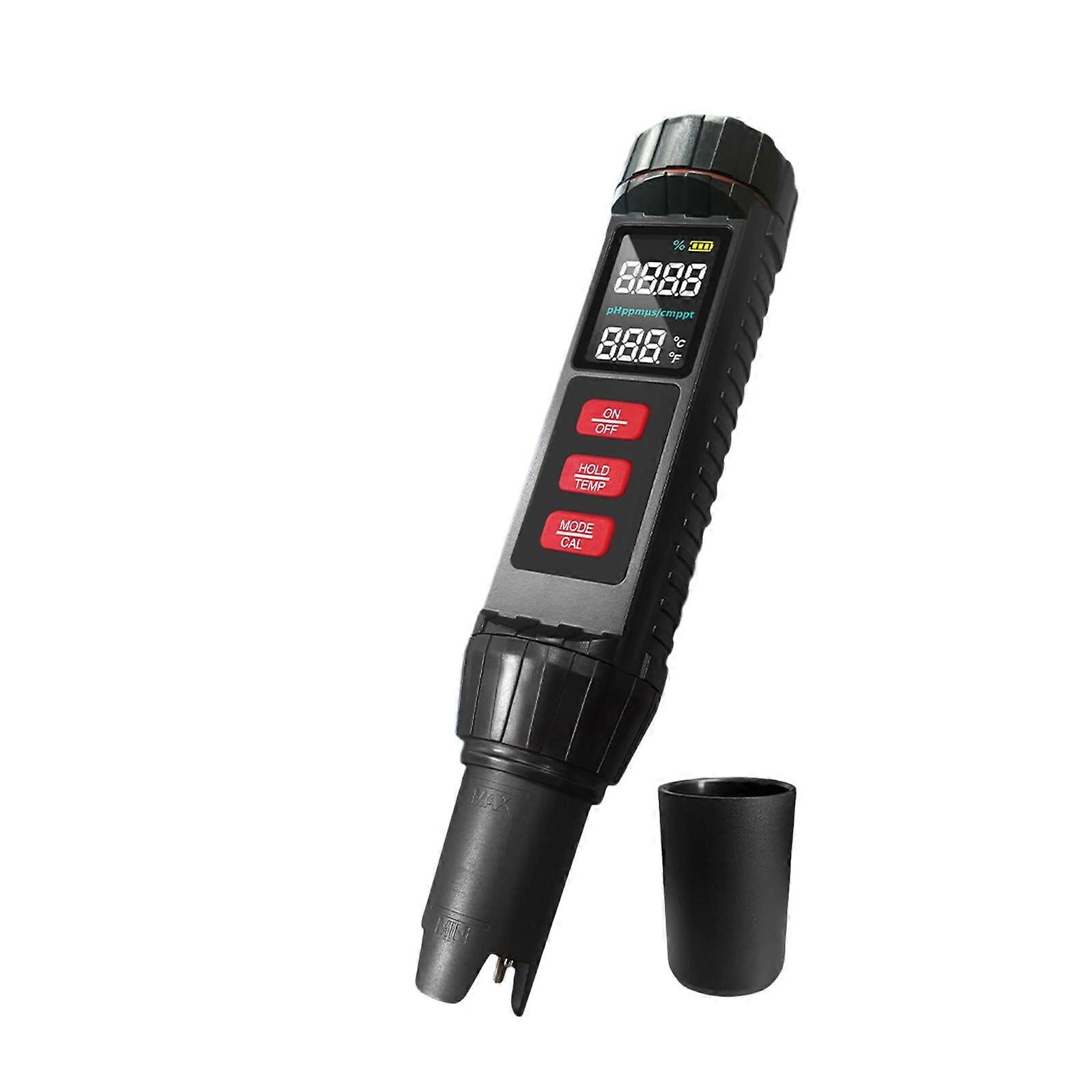 Water Quality Monitor Analyzers Tester LCD Color Screen Water Quality Testing Instrument Water Quality Analyzers