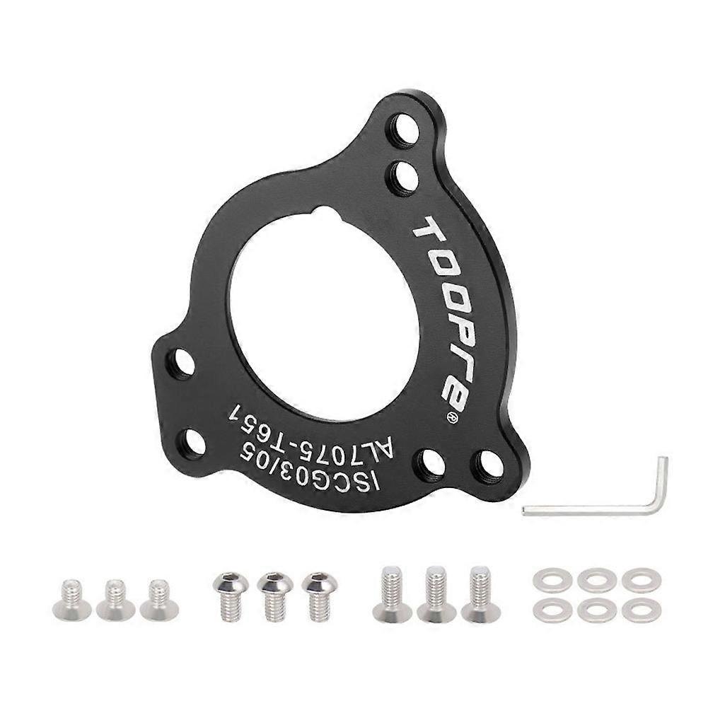 Bike Chain Guide Adapter Bicycle Bottom Bracket Conversion Adapter Bike SingleDisc Stable Chain Adapter Bicycle Accessory