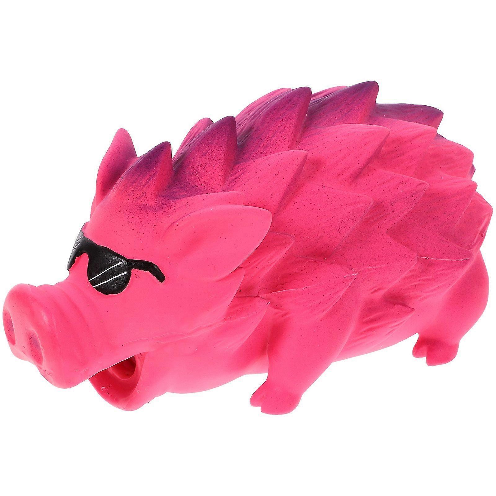 Squeaky Latex Puppy Toy Funny Animal Shaped Pet Interactive Play for Small Large Dog