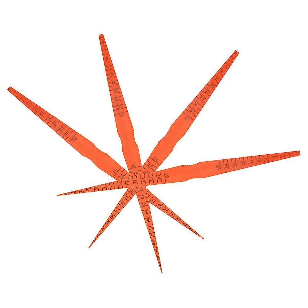 Automotive Body Gap Tool Plastic Gauge Alignment Car Enthusiasts 9.94X0.71X0.12in Measuring Hood Gaps 4Pcs