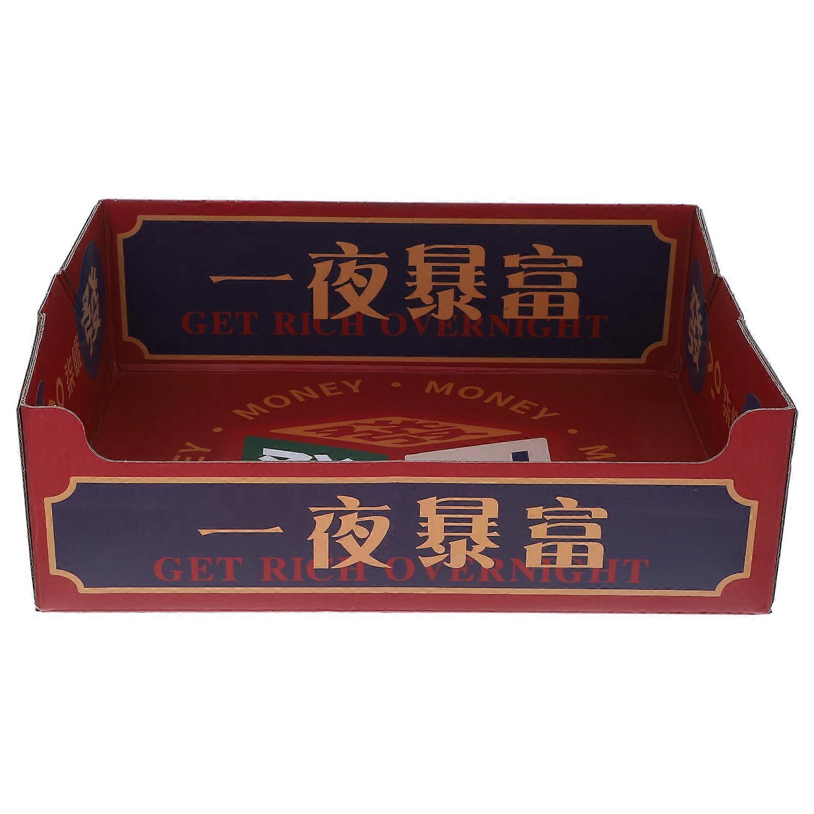Foldable Litter Box Top Entry Cat Litter Box Portable Indoor Backup 37.40X29.00X11.80CM 1Set