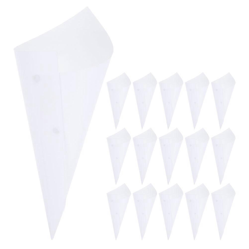 Wedding Cone Bouquet Holder Elegant Style For Brides Grooms Special Events 14.00X14.00X0.10CM 25Pcs