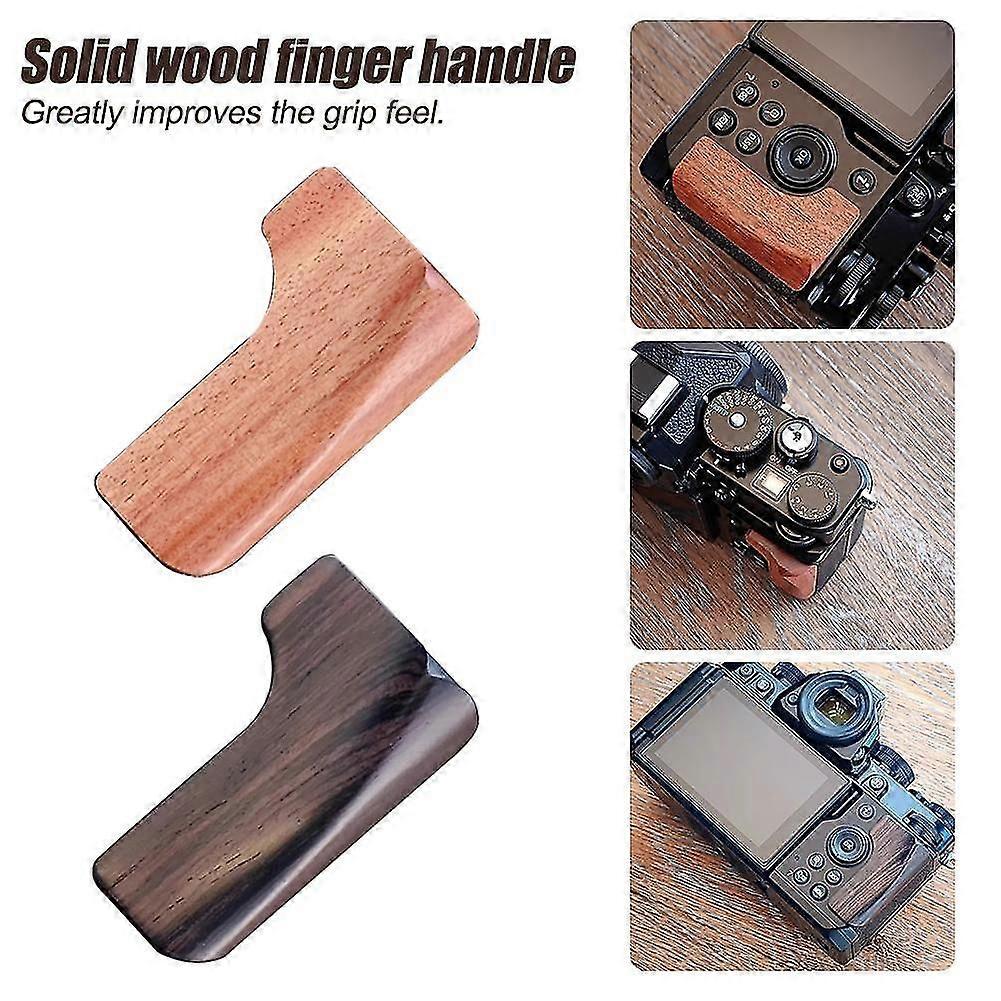 Camera Wood Finger Handle For Nikon ZF