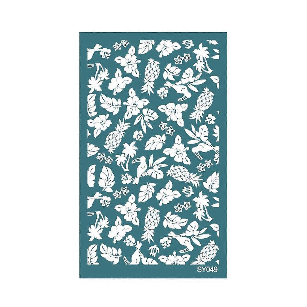 Geometric Silk Screen Stencils for Clay Reusable Silkscreen Print DIY Printing.