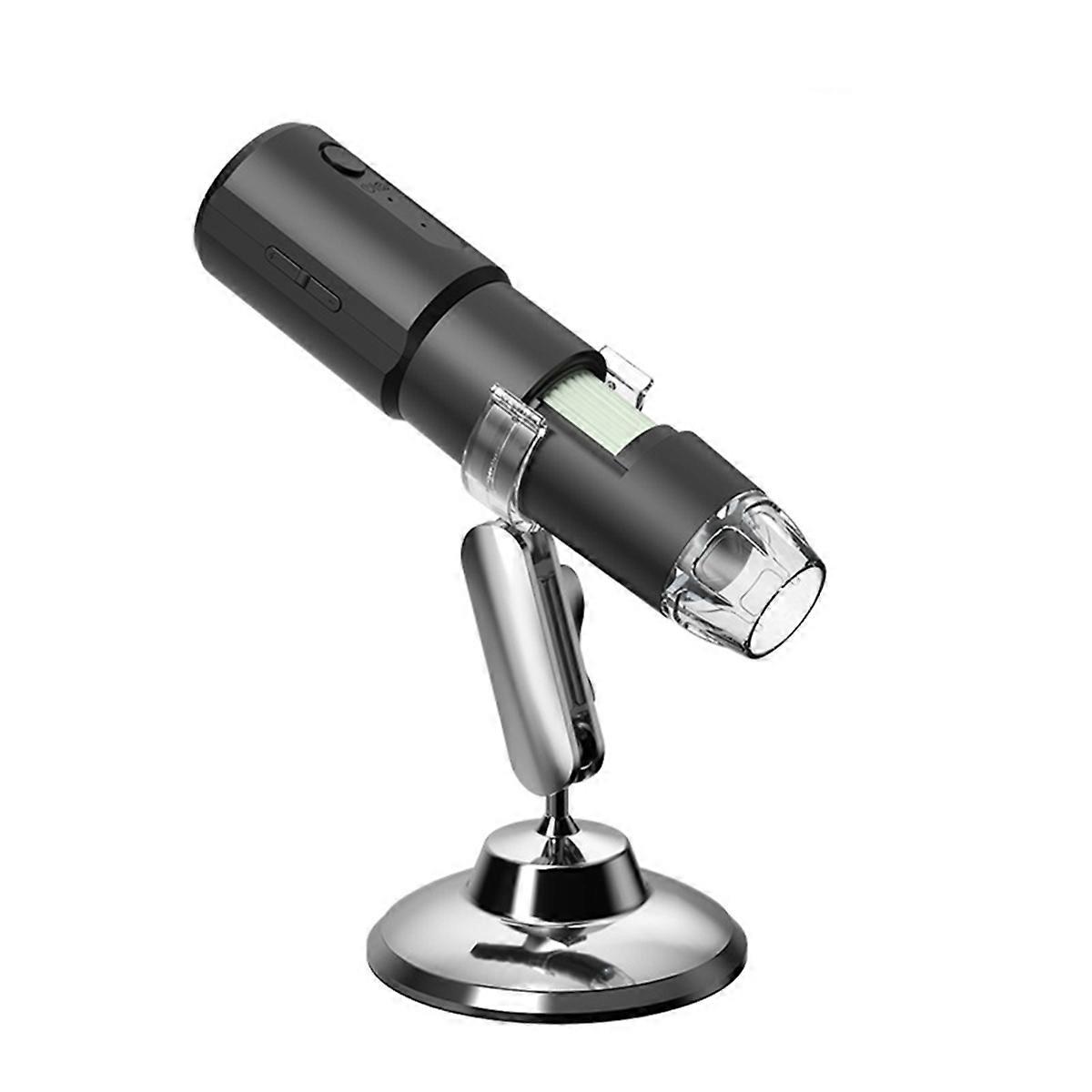 Handheld Digital Microscope Wireless WIFI for Kids Adults 50x-1000x Magnification with 360 Rotate Stand for IOS Android