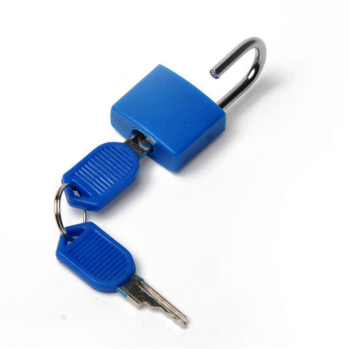 20 Pack Suitcase Locks with Keys,Multicolor Small Luggage Padlocks Metal Padlocks for School Gym Cla