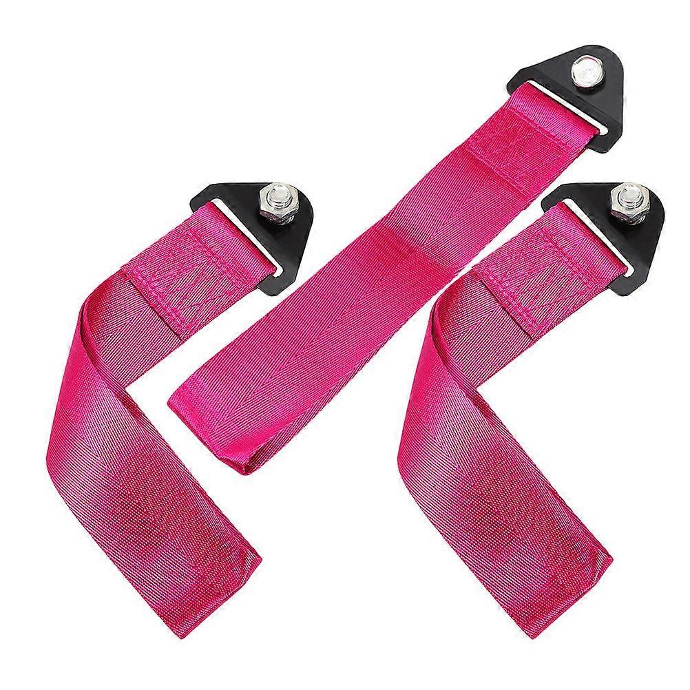 Towing Strap Stylish Front Bumper Tow Straps Decoration Traction Rope For Car Modification 3Pcs
