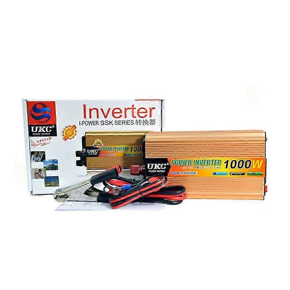 Car Power Inverter 500W 1000W 2000W Transformer Universal Socket DC 12V to AC 220V Voltage Converter Auto Accessories