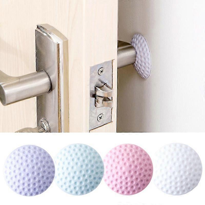 10pcs Wall Protector Self Adhesive Rubber Stop Door Handle Bumper Guard Stopper