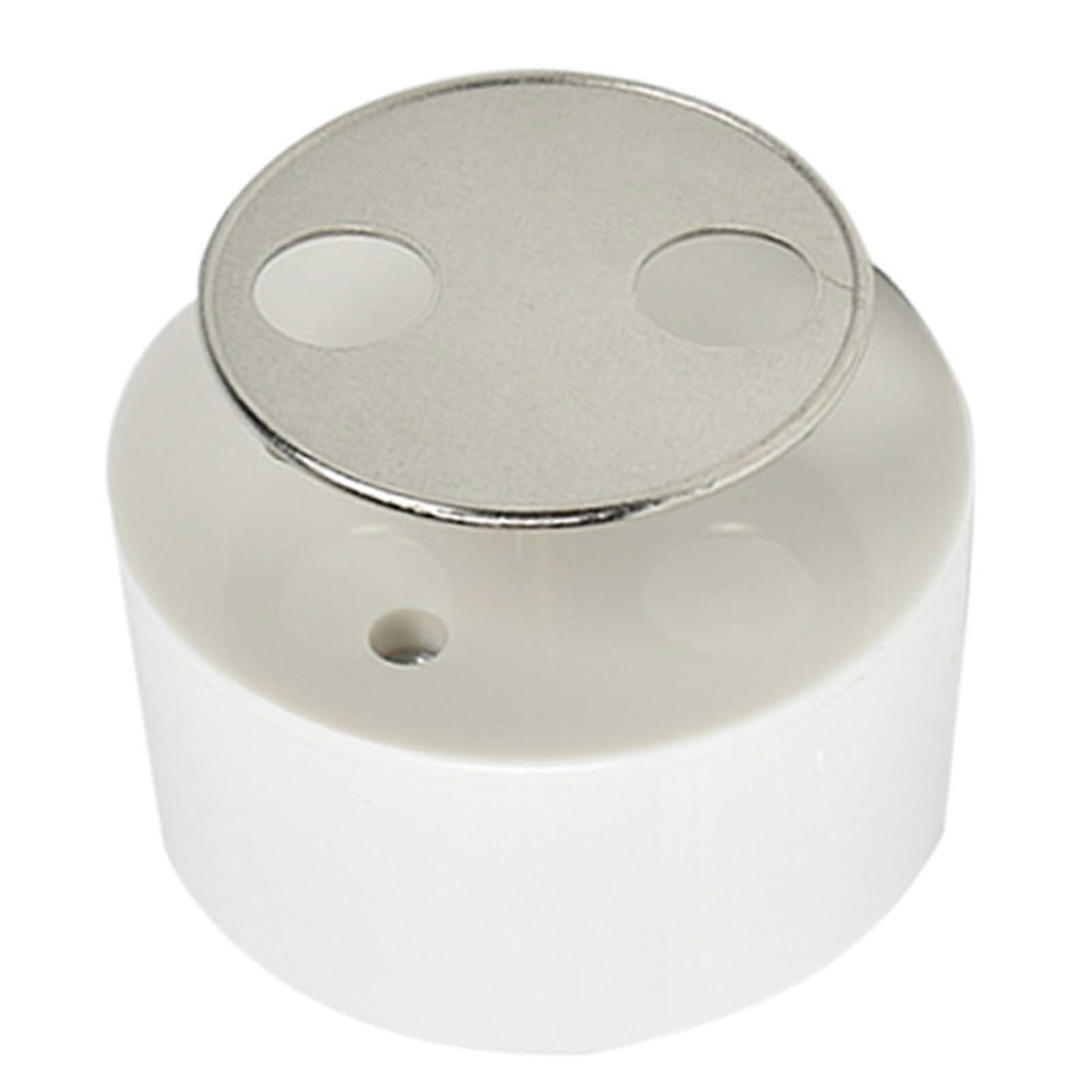 Classic 18-Tone Music Box Movement with Base for Weddings and Birthdays, White Little Star Musical Clock Mechanism