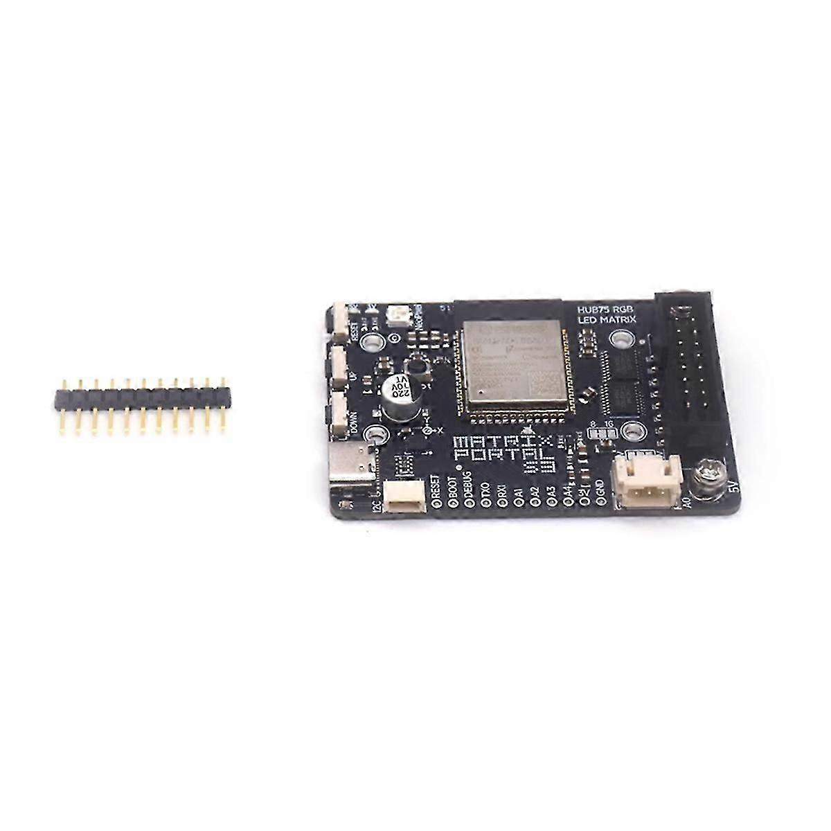 ESP32 S3 LED Matrix Portal CircuitPython Powered Internet Conectividade Avançada