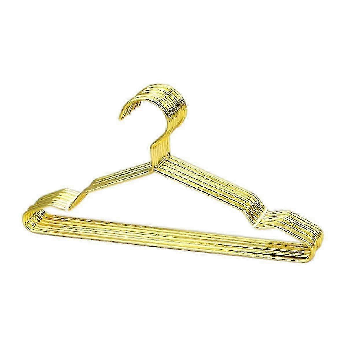 25Cm Pet Apparel Hangers Small Metal Clothes Hanger for Dog Cat Puppet Doll Clothing Support