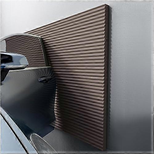 Parking Protection For Cars – Soft, Extra-Wide Foam Pads For Garage Walls, Brown, 16.4Ft/5M, Enhanced Safety For Warehouses