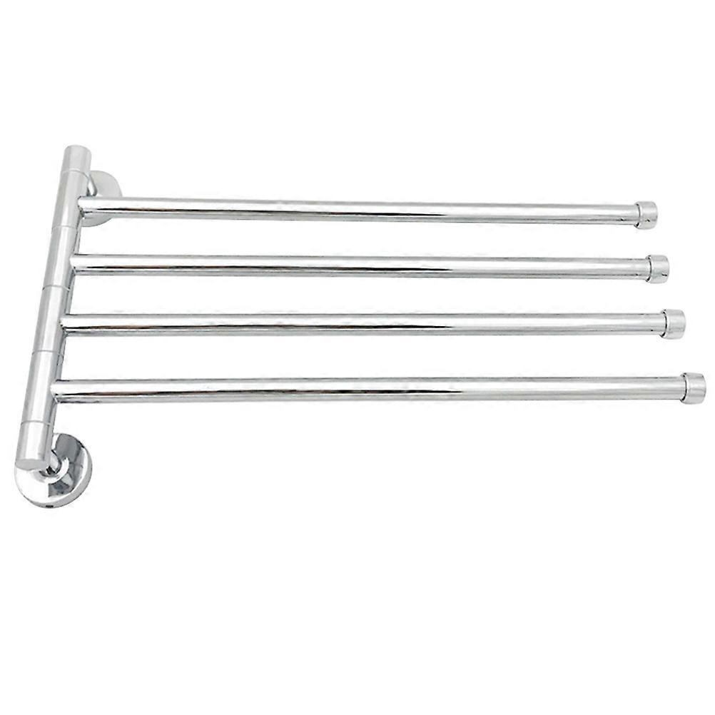 Wall Mounted Face Towels Organizer Bathroom Towel Stand Rust Resistant Zinc Alloy 1Pack