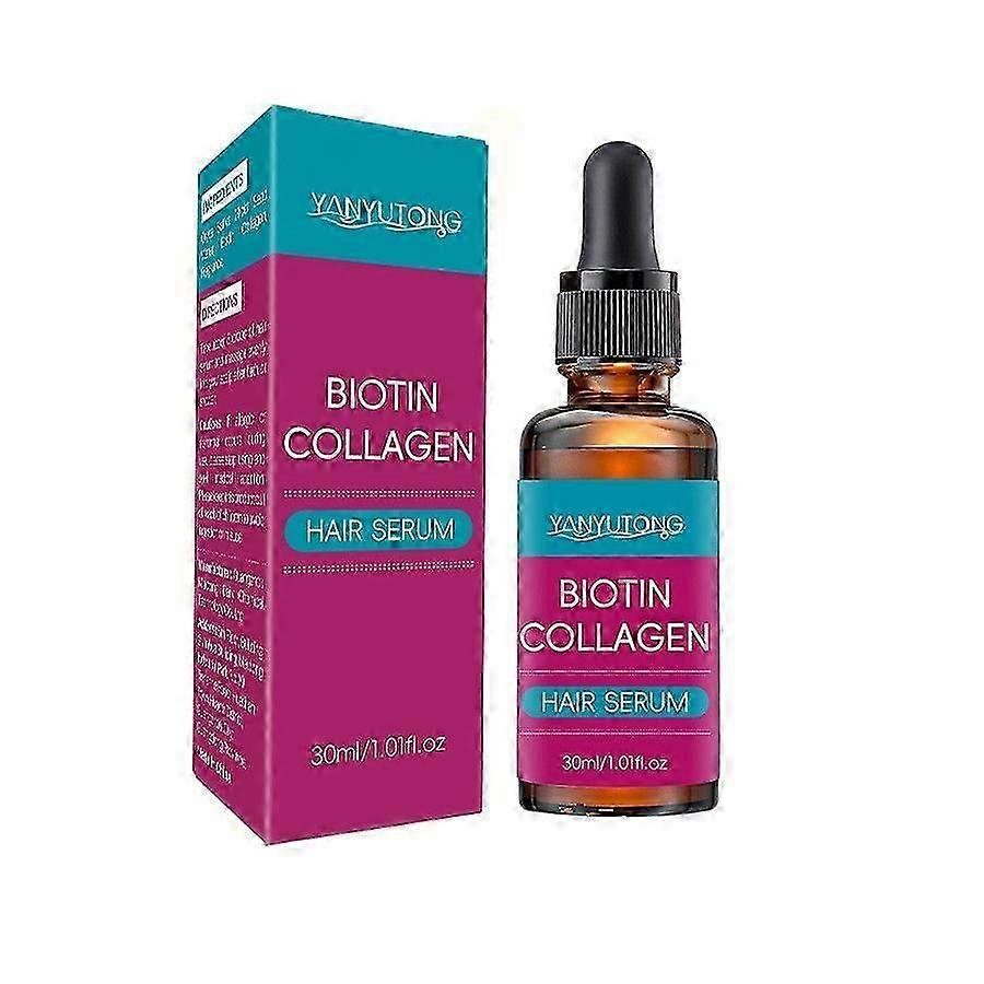 سيروم الشعر البيوتين والكولاجين لنمو الشعر ، بذور الأرز ، الماء ، الكولاجين ، مصل الشعر ، تقوية وإصلاح الشعر الجاف والتالف ، تغذية فروة الرأس