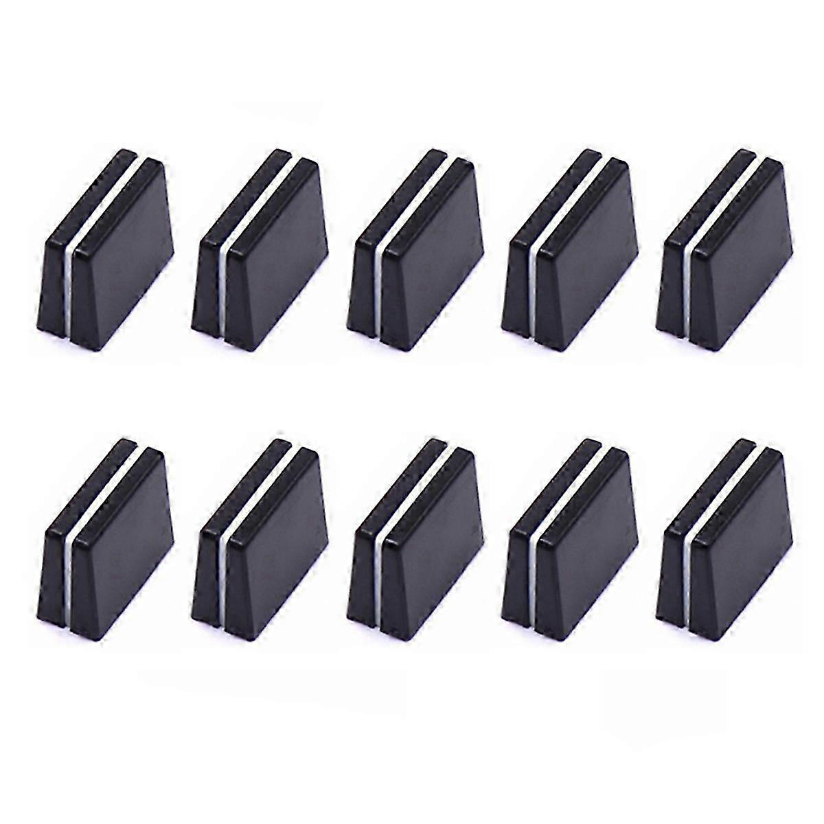 10pcs Fader Caps Mixer Fader Slider Knobs Replacement Buttons Caps for Mixer Console Accessories Edition 0708