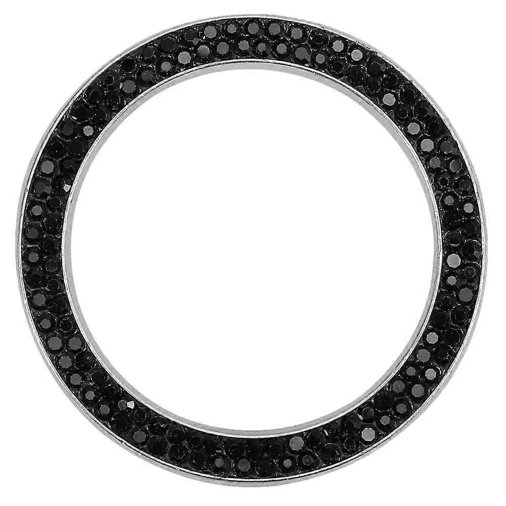 Bling Ring for Start Button Cover Elegant Rhinestone Car Ignition Decoration, Universal Fit for All Vehicle Models, Easy Installation, Upgrades