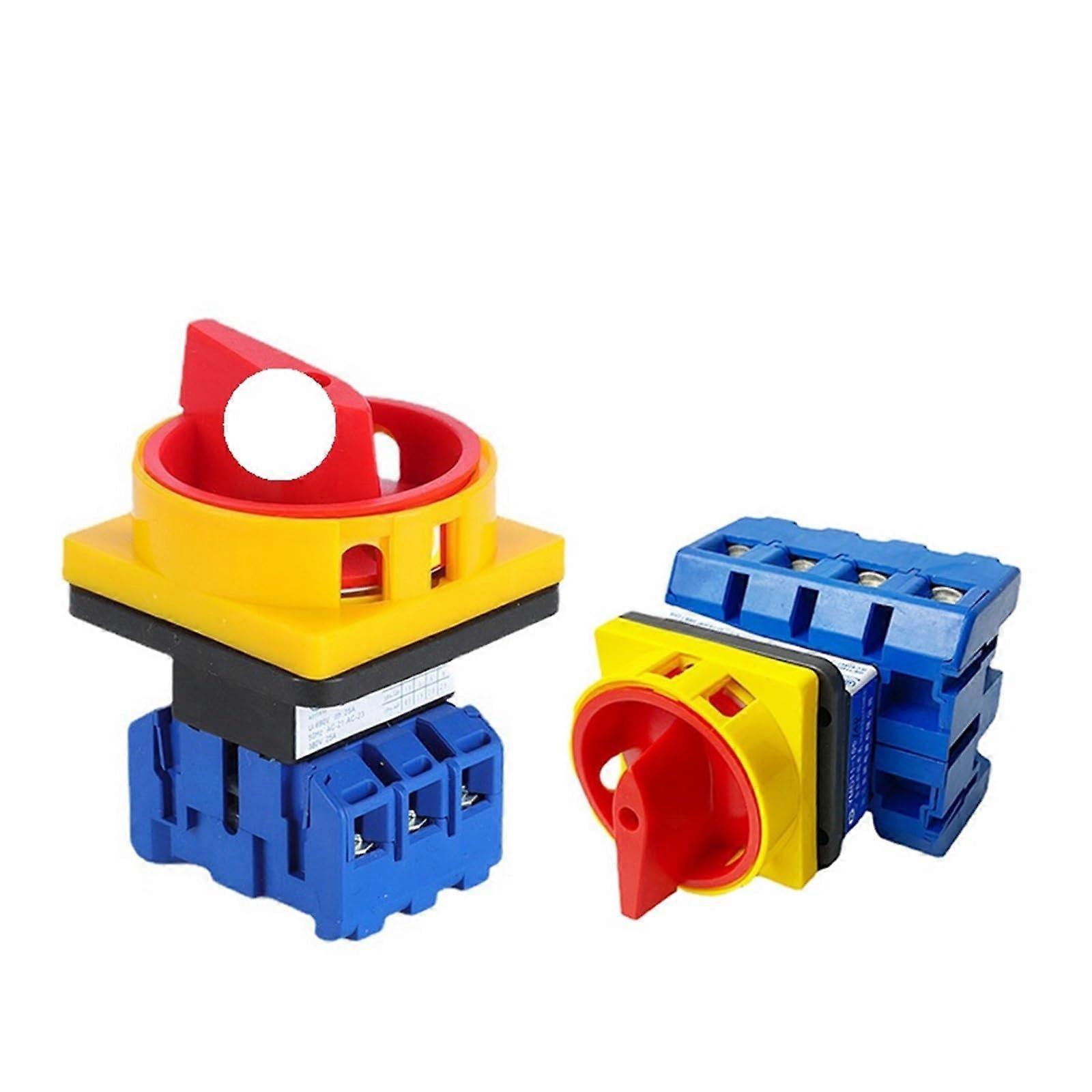YMD11 3P 690V 25/32/40/63/80/100A Disconnector Padlockable Disconnector Selector Switch with ONOff Panel Power Control LW30(4P,63A) 63A 4p