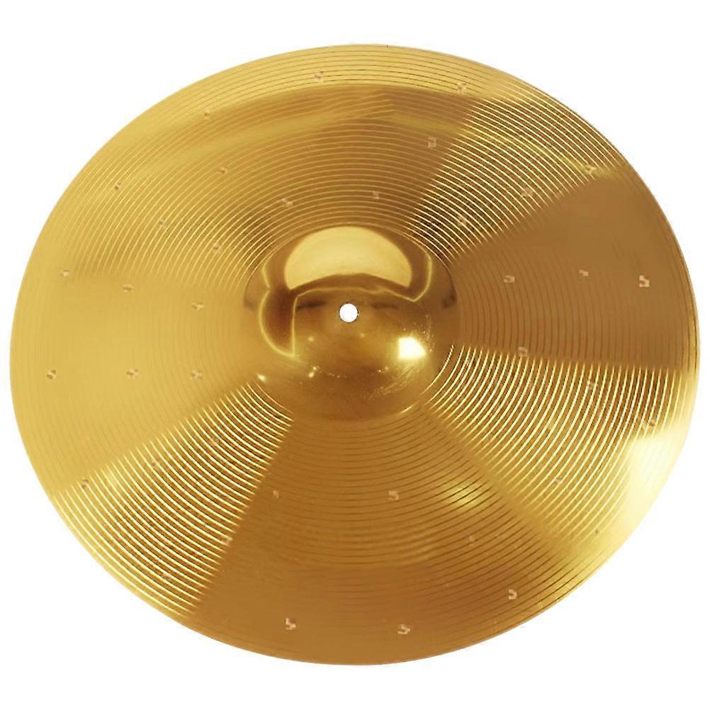 Drum Cymbal for Jazz Music Instruments – Durable Design with Smooth Edges for Practice and Long Term Performance Use
