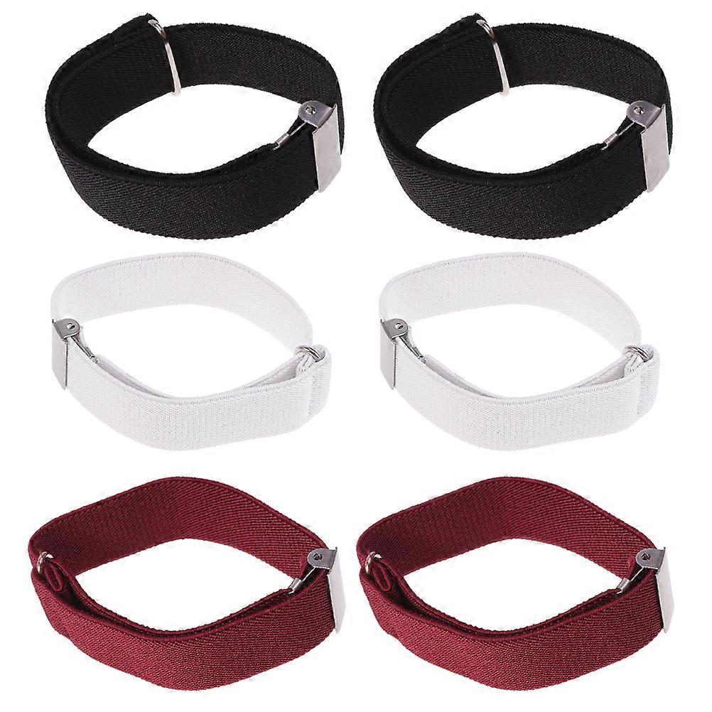 Unisex Sleeve Holders Anti-Slip For Shirts And Suits 3Pairs