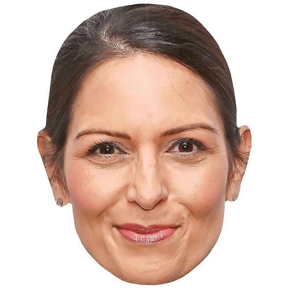Priti Patel (Smile) Big Head. Larger than life mask.