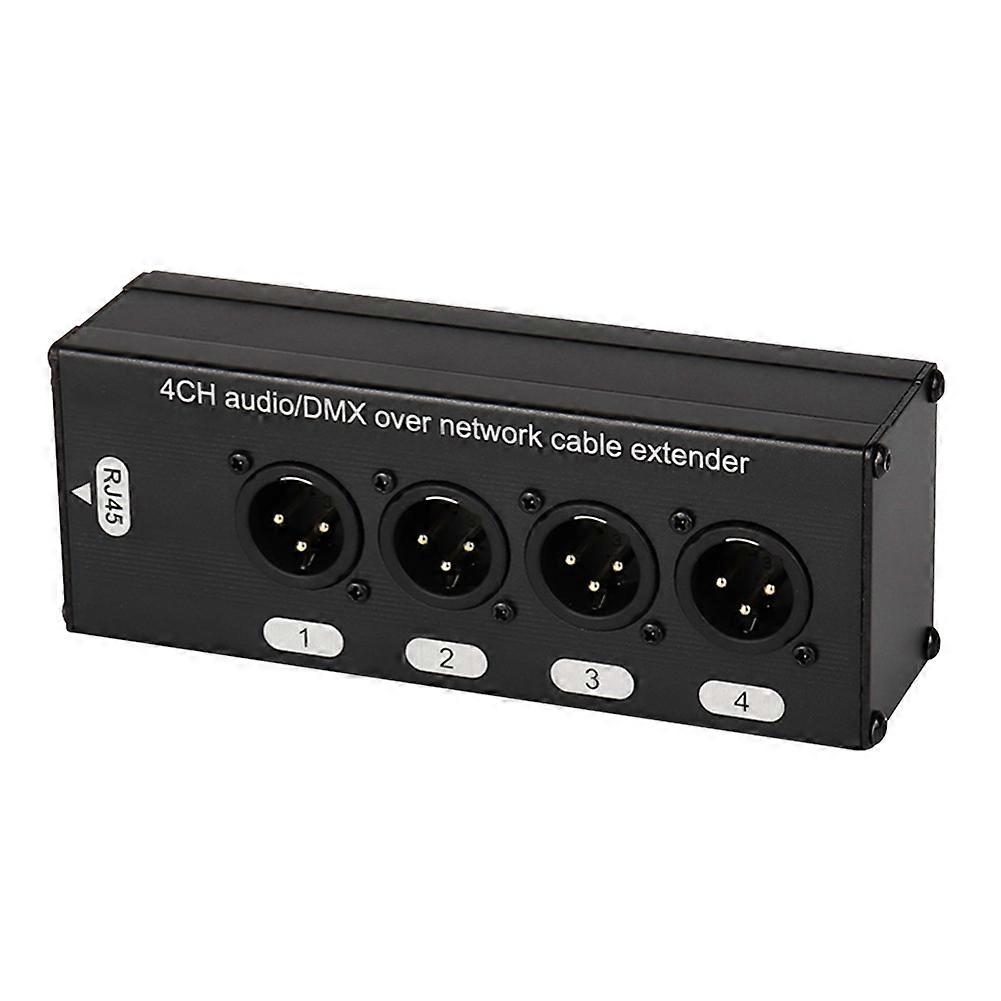 4 Channel Multi Network XLR Cable for Stage Sound Lighting and Recording Studio Male and Female to RJ45 Ethercon